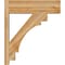 Ekena Millwork Merced Block Rough Sawn Outlooker, Western Red Cedar, 8"W x 26"D x 30"H OUT08X26X30MRC05RWR - alternate 2